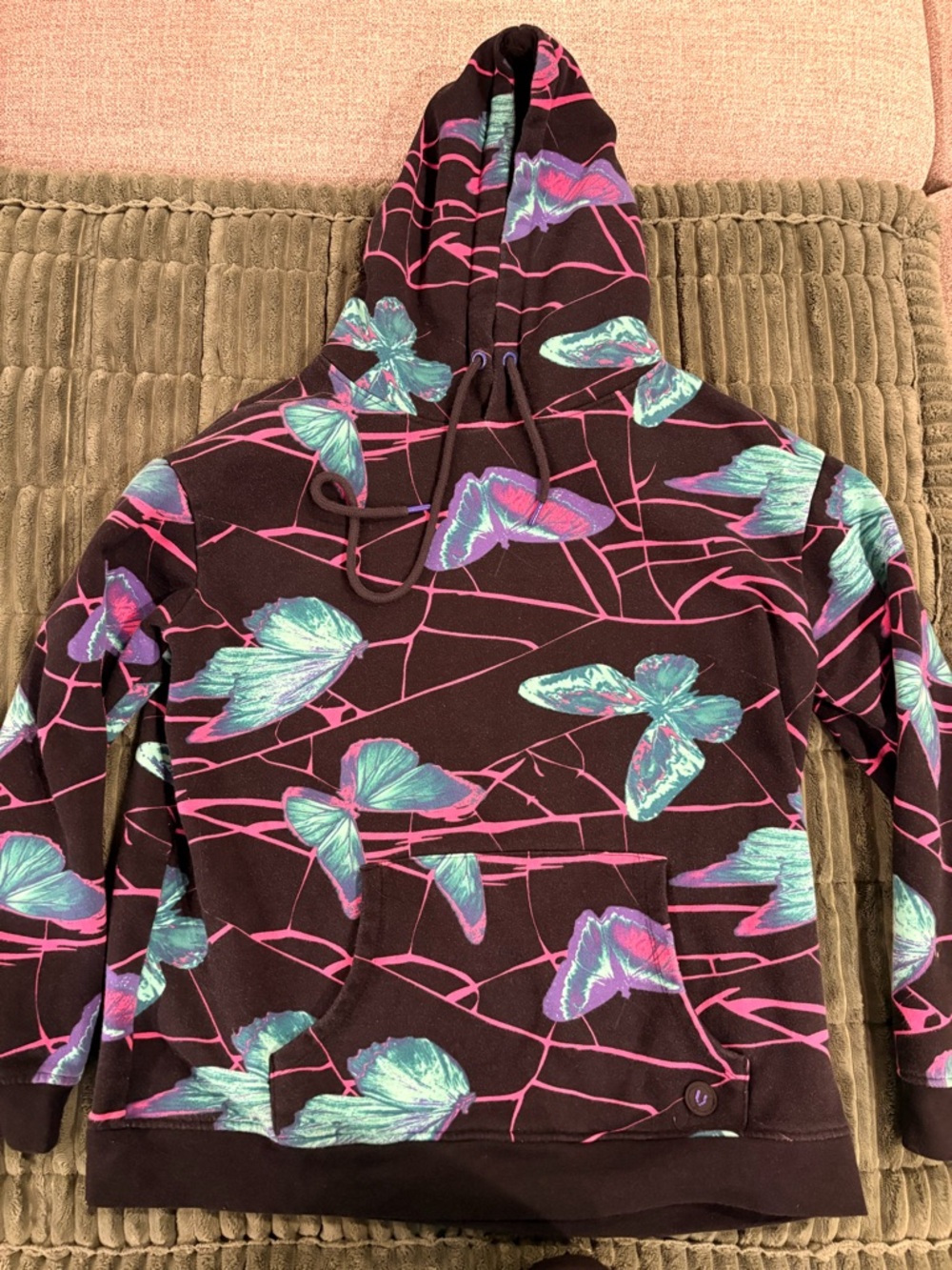 Vivid Vitriol Butterfly hoodie